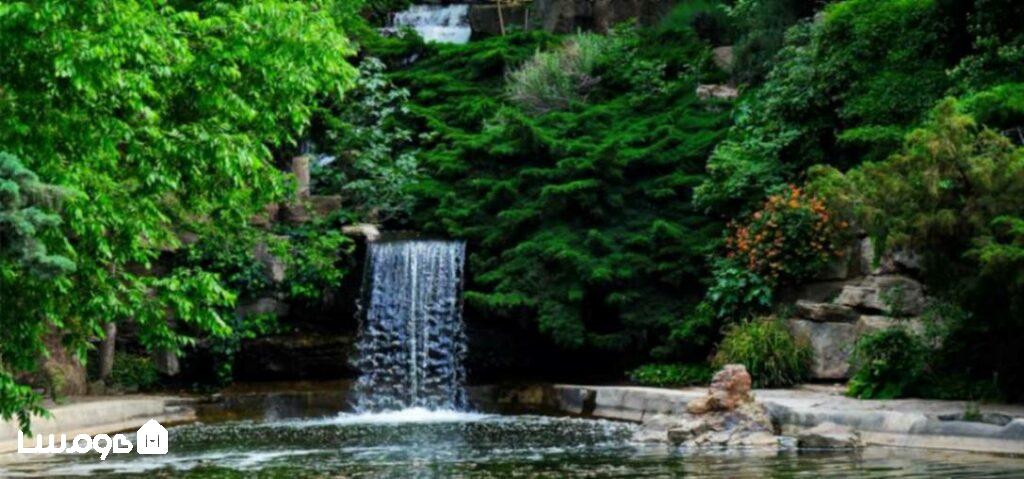 آبشار باغ ملی گیاه شناسی ایران