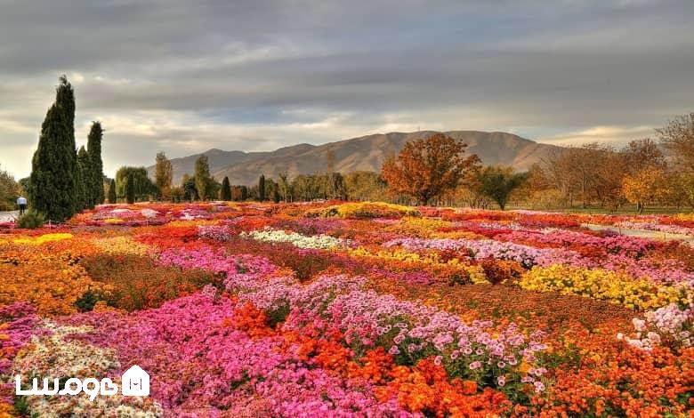 گلزار زیبای باغ گیاه‌شناسی تهران